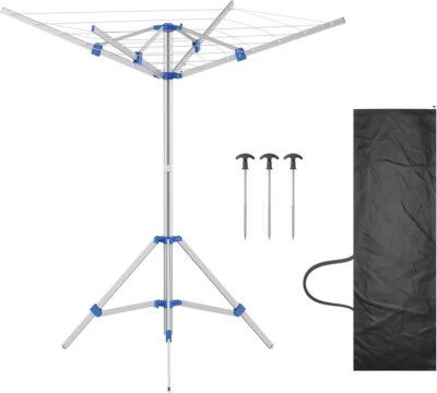 Rotary Washing Line Foldable Free Standing