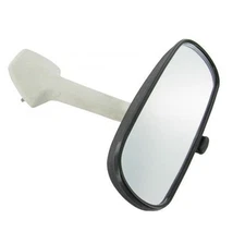 INTERIOR REAR VIEW MIRROR INSIDE BLACK & WHITE VOLKSWAGEN T2 BUS 1968-1979