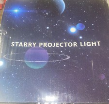 Starry Galaxy Projector Light Star Sky Night Light W/ Bluetooth Music Option