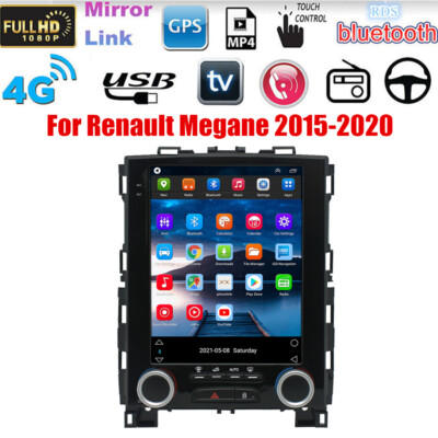 9.7'' Android 11.0 Auto Stereo Radio GPS Navi 1+16GB Für Renault Megane 2015-2020