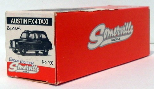 Somerville Models 1/43 Scale 100 - Austin FX4 Taxi Black - Early Edition - Picture 5 of 5
