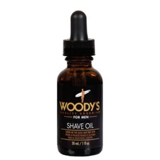 Woody's Shave Oil for Men Promotes Protection and Hydration on skin 1oz