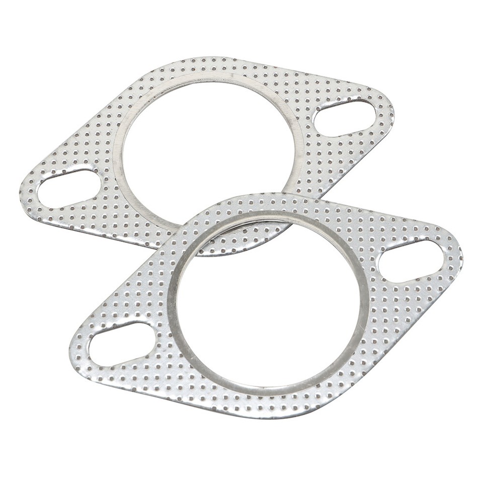 Cylinder Head Gasket Set Kit & Car 2 Bolt High Temp Exhaust Gasket Flange 2.5" E - Foto 9