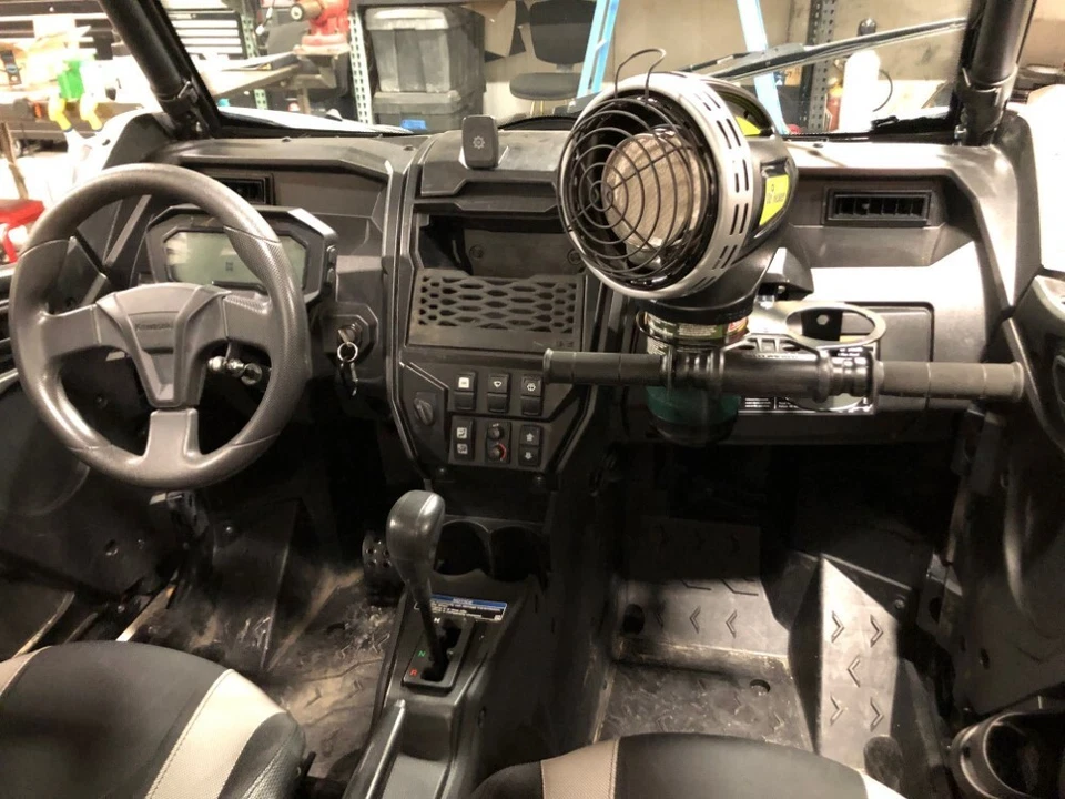 Kawasaki KRX & KRX4 1000 Cup Holder w/ Propane heater bracket And Heater MH4GC - Image 4 of 4