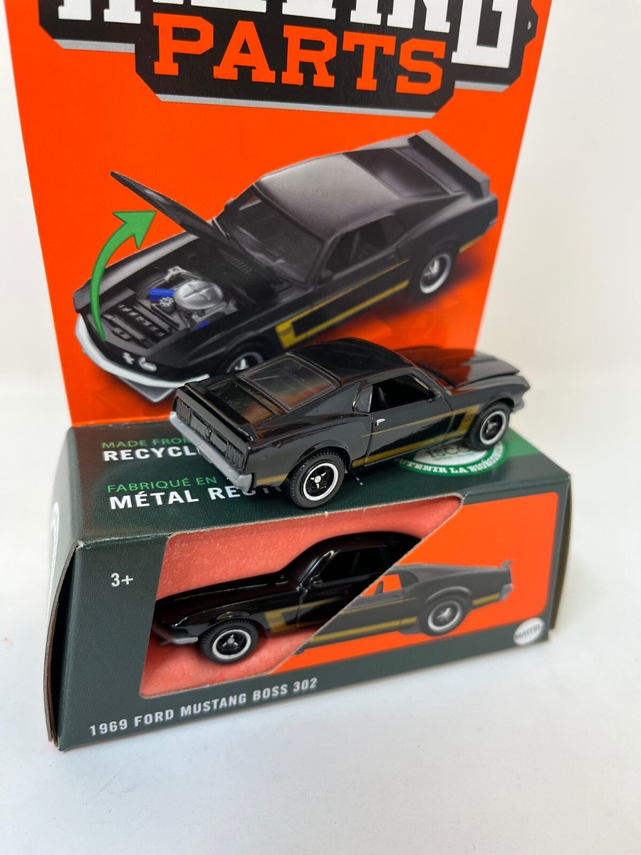 1969 Ford Mustang Boss 302 * BLACK * 2024 Matchbox Moving Parts