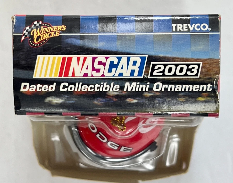 Nuevo en Paquete Ganadores Círculo NASCAR 2003 Mini Casco Ornamento #9 Bill Elliott T9 Foto 3 de 4