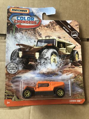 MATCHBOX FARBWECHSLER - Coyote 500 (orange) - Kombiversand