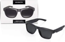 Inventiv Bluetooth Sunglasses Open Ear Headphones Music Hands-Free Calling