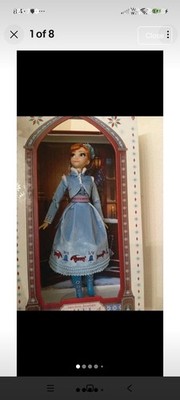 Disney 17 Zoll Sammler limitiert Designer Puppe Anna Frozen Pls Lesen