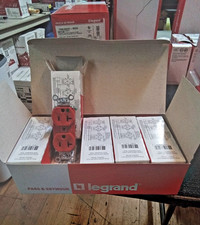 10 pcs Pass  Seymour Legrand Duplex Receptacle 20A 125V Tamper Resist Hospital