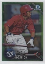 2016 Bowman Chrome Prospects Green Refractor 43/99 Chris Bostick #BCP140 0q3