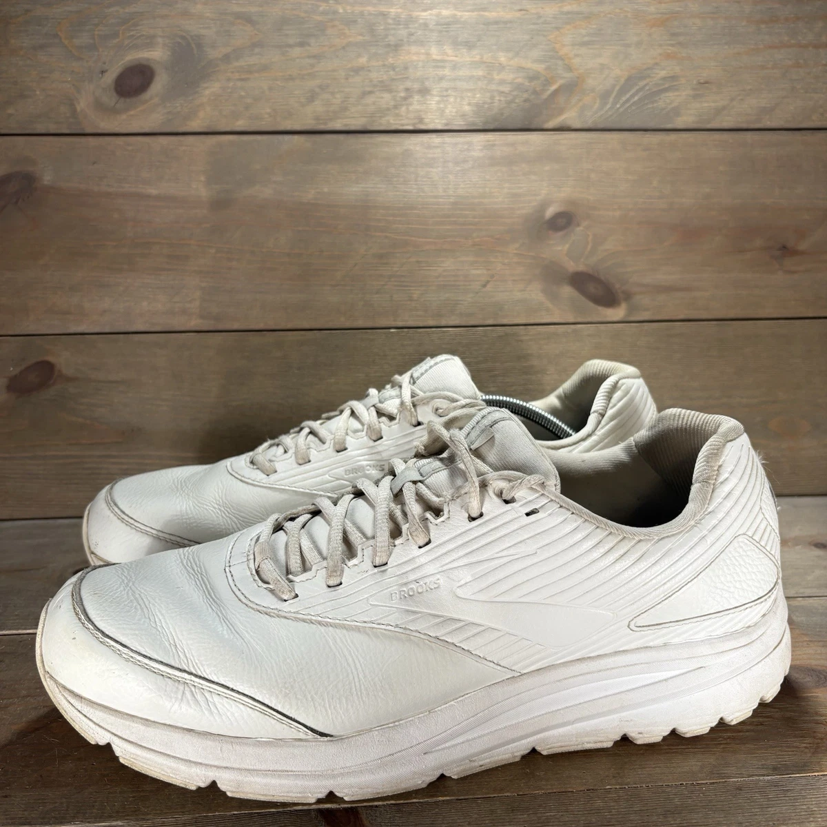 Brooks Addiction Walker 2 Triple White for sale | eBay display picture 3