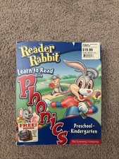Reader Rabbit Learn To Read With Phonics Preschool Kindergarten Big Box New