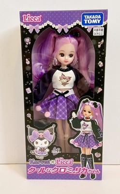 Takara Tomy Licca-Chan Puppe LD-11 Cool Kuromi Rika-Chan Neu UK Ware