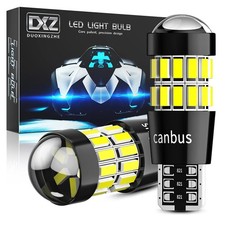 T10 W5W LED Bulbs 12V Canbus 6500K White Interior Number Plate