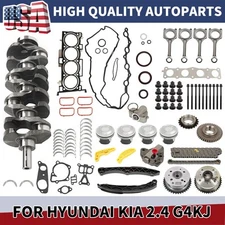 Engine Crankshaft Rods Bearing Kit For Hyundai Sonata Kia Forte Optima 2.4L DOHC