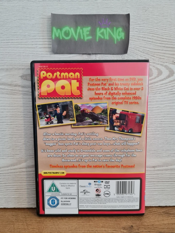 Postman Pat Complete Series 1 - Takes A Message (DVD, 2014) [Region 2] [UK] - Image 4 of 4
