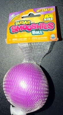 Orb Curiosities Sugar Smooshies Squishy Metallic Squeeze Ball 3 