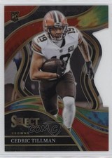 2023 Panini Select Club Level Tie-Dye Prizm Die-Cut 15/25 Cedric Tillman 16wc