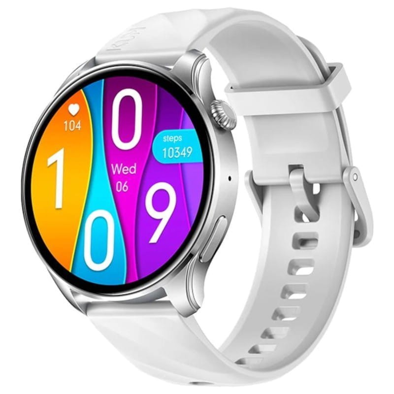 Smartwatch GW3 Pro Silver 300mAh: Efficienza e Stile Executive