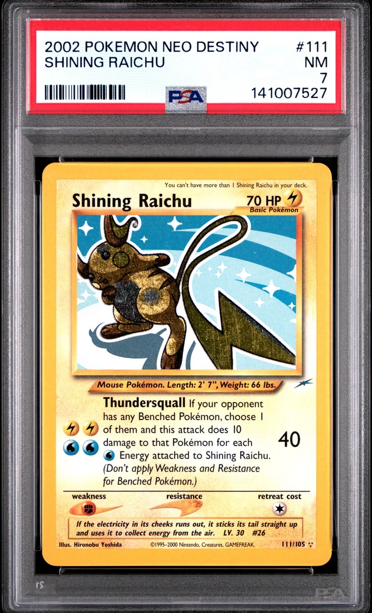 Shining Raichu for sale | eBay