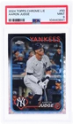 2024 Topps Chrome Logofractor Aaron Judge #50 PSA 9