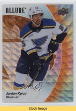 2023-24 Upper Deck Allure Orange Slice Jordan Kyrou #26 READ f6d