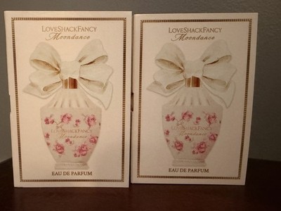2x Love Shack Fancy MOONDANCE Eau de Parfum Sample Sprays .05 Fl Oz /1.5 Ml Each