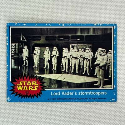 1977 Topps Star Wars Cards Blue Series 1   You Pick #1 #66   Buy 4 Save 25%