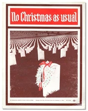 No Christmas as usual. [Vietnam protest broadsheet]