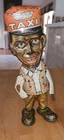 1930 Marx Amos  Black America Wind Up Tin Toy Fresh Air Taxicab Wind Up Works