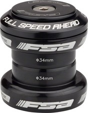 FSA Orbit Xtreme Pro Headset 1-1/8" Black Forged And CNC Machined 7075 Aluminum