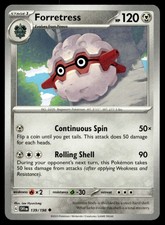 Forretress 139/198 Uncommon Scarlet & Violet Pokemon Near Mint