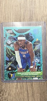 2025-26 Topps Cosmic Shai Gilgeous-Alexander Thunder #11 Aqua Equinox 116/199