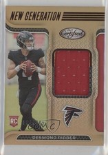 2022 Certified New Generation Jerseys Mirror Bronze 84/349 Desmond Ridder hg6