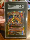 2016 Pokémon Evolutions M Charizard EX Holographic SGC 10 #13