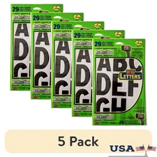 Reflective Letter & Symbol Stickers Addressing Organizing DIY Projects New