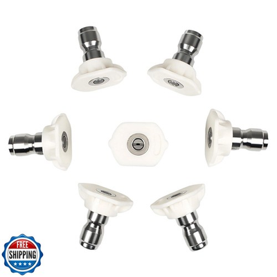 #ad #ad Pressure Washer Tips 40 Degree White Pressure Washer Nozzle 1 4 $20.00