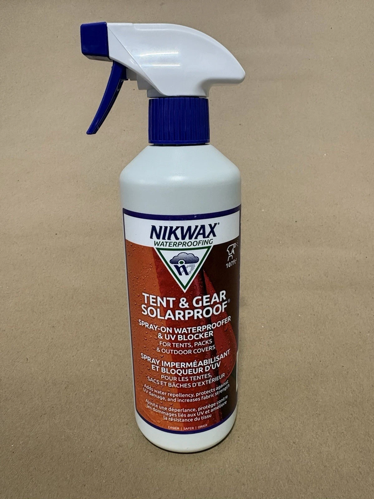 Nikwax Tent & Gear SolarProof 17 oz Waterproofing Spray