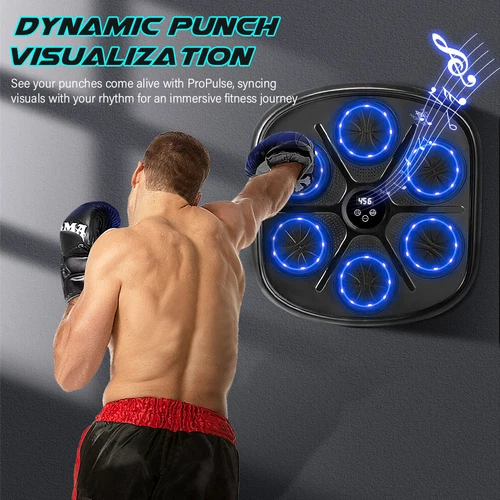 ProPulse Smart Punching Boxing Electronic Music Machine Home Training 9 Speeds - Picture 4 of 11