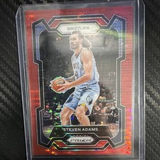 Panini 2023-24 Prizm Steven Adams Red Prizm Serial #205/299 Grizzlies