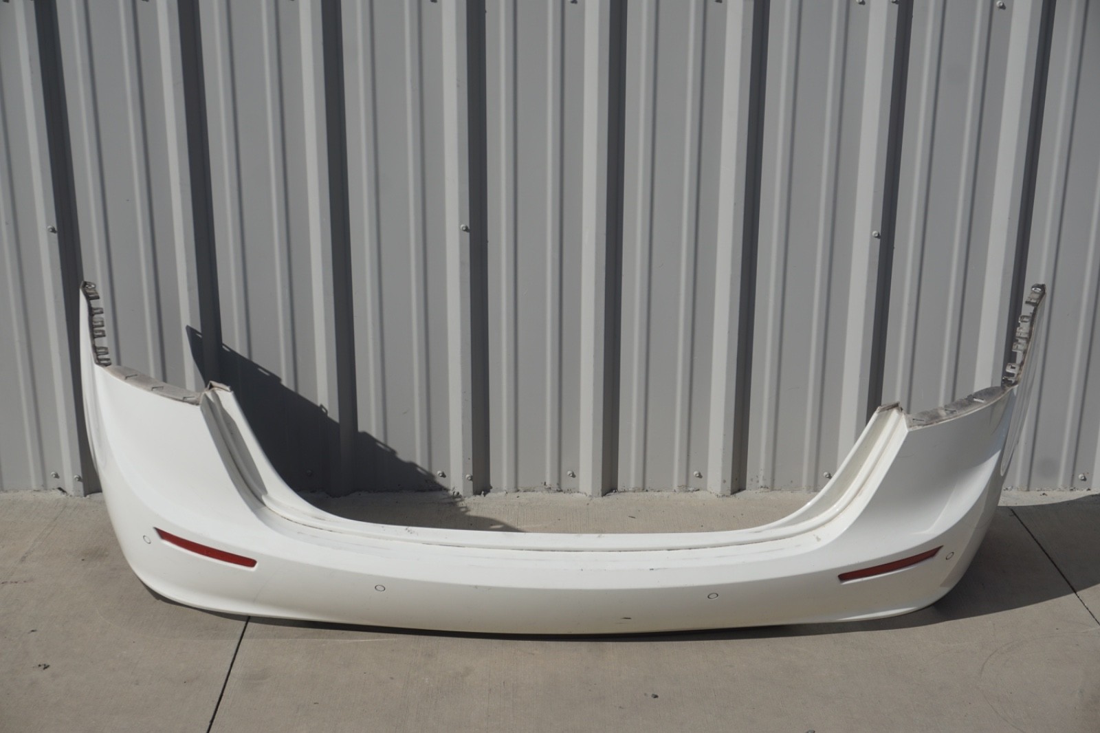 Maserati Ghibli 2014-2019 Rear Rear bumper White
