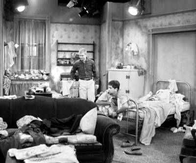 Dwayne Hickman and Bob Denver in THE MANY LOVES OF DOBIE GILLI- 1959 Old Photo 2