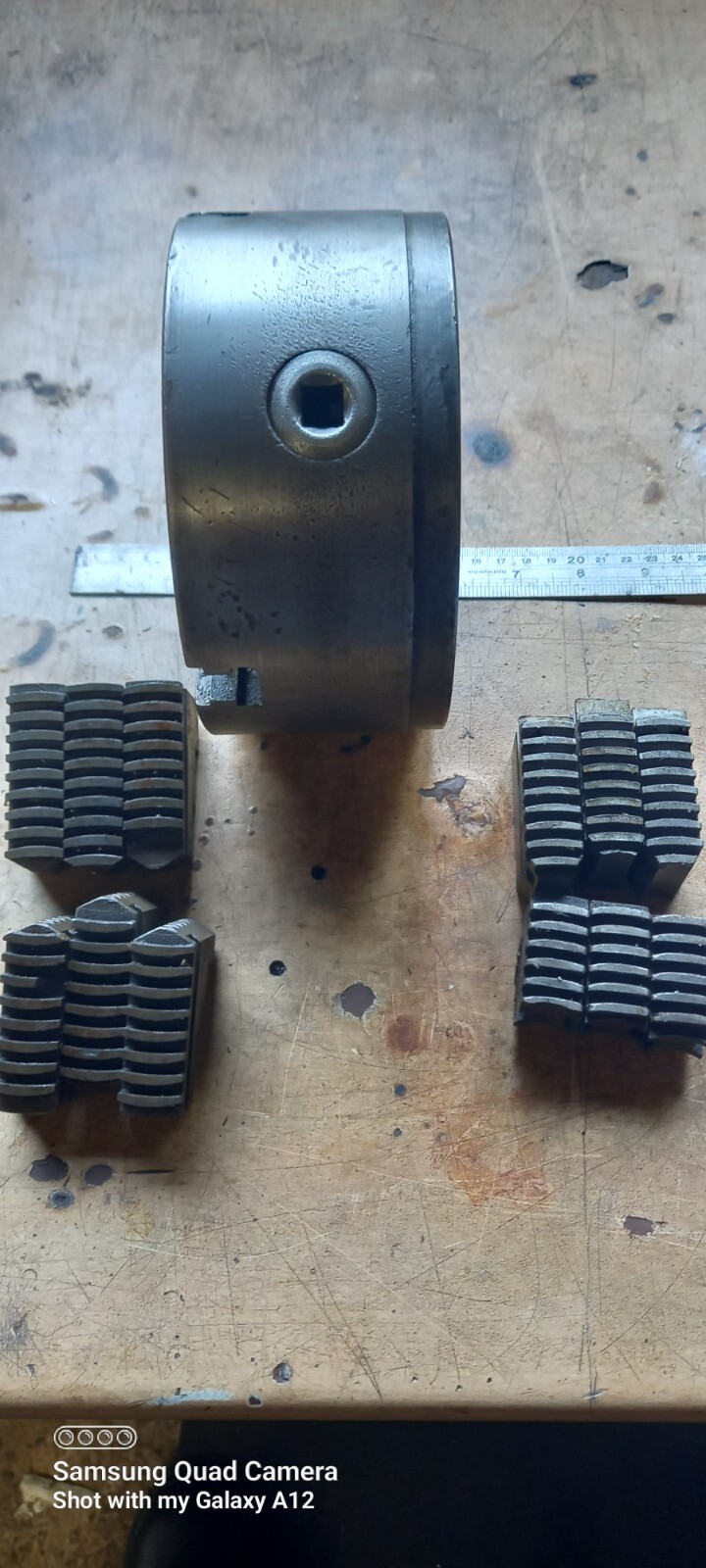 lathe chuck 6.25inch diameter 3 jaw ,cam lock fitting to fit harrison