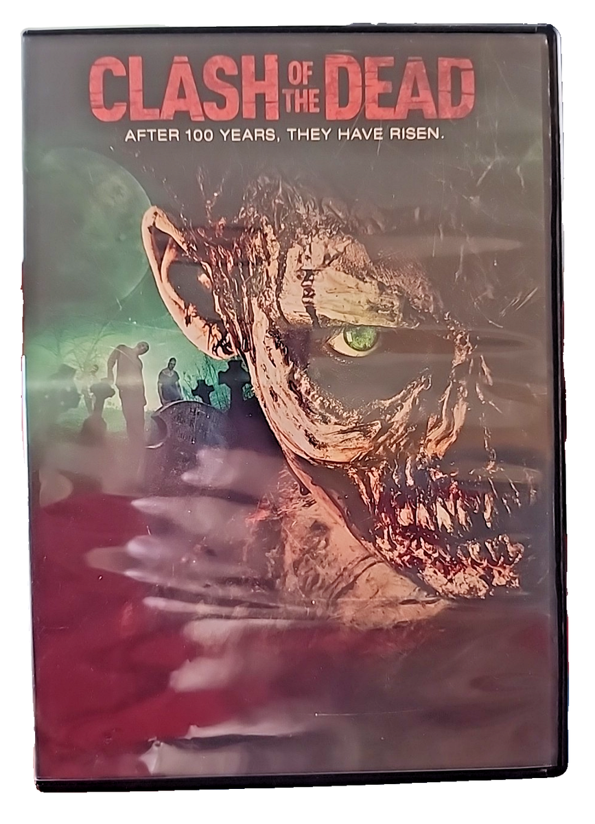 Clash of the Dead (DVD, 2014) NR Freddie Hutton-Mills Campy Zombie