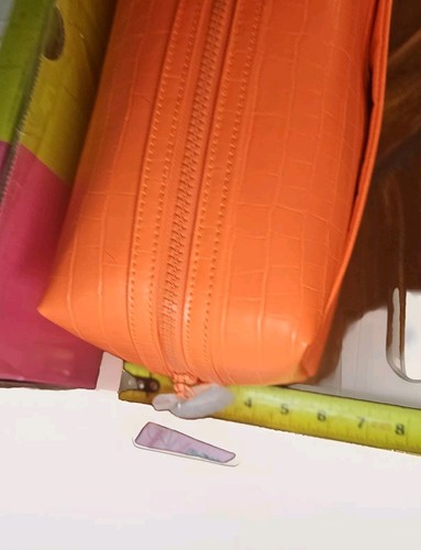 Jeffree Star NEW Orange Mystery Makeup Cosmetic Bag Summer 2024 Bag Only - Picture 18 of 18