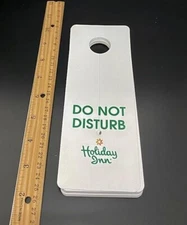 (TODAYS SPECIAL!) ⭐LOT OF 10!⭐ VTG HOLIDAY INN DO NOT DISTURB HOTEL DOOR HANGERS