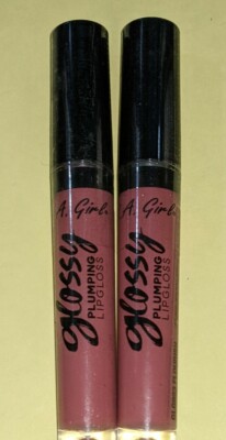 TWO (2) L.A. Girl Glossy Plumping Lip Gloss  NEW SEALED FREE SHIP