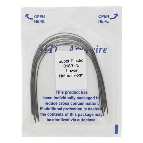 Dental Orthodontic NiTi Arch Wire arcos de ortodoncia Round Rectangular Natural - Picture 74 of 78