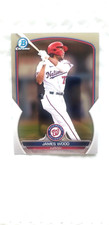 2023 Bowman Chrome Prospects - James Wood - Card # BCP 129 - NRMNT/MINT - II